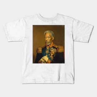 Morgan Freeman - replaceface Kids T-Shirt